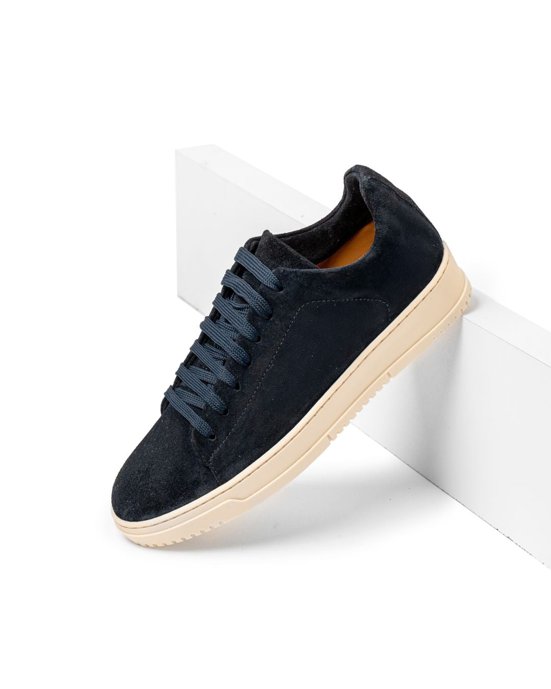 Alex - Navy Blue Suede