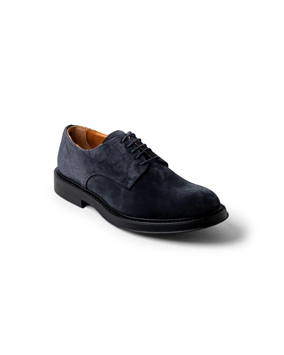 Derby - Denim Suede