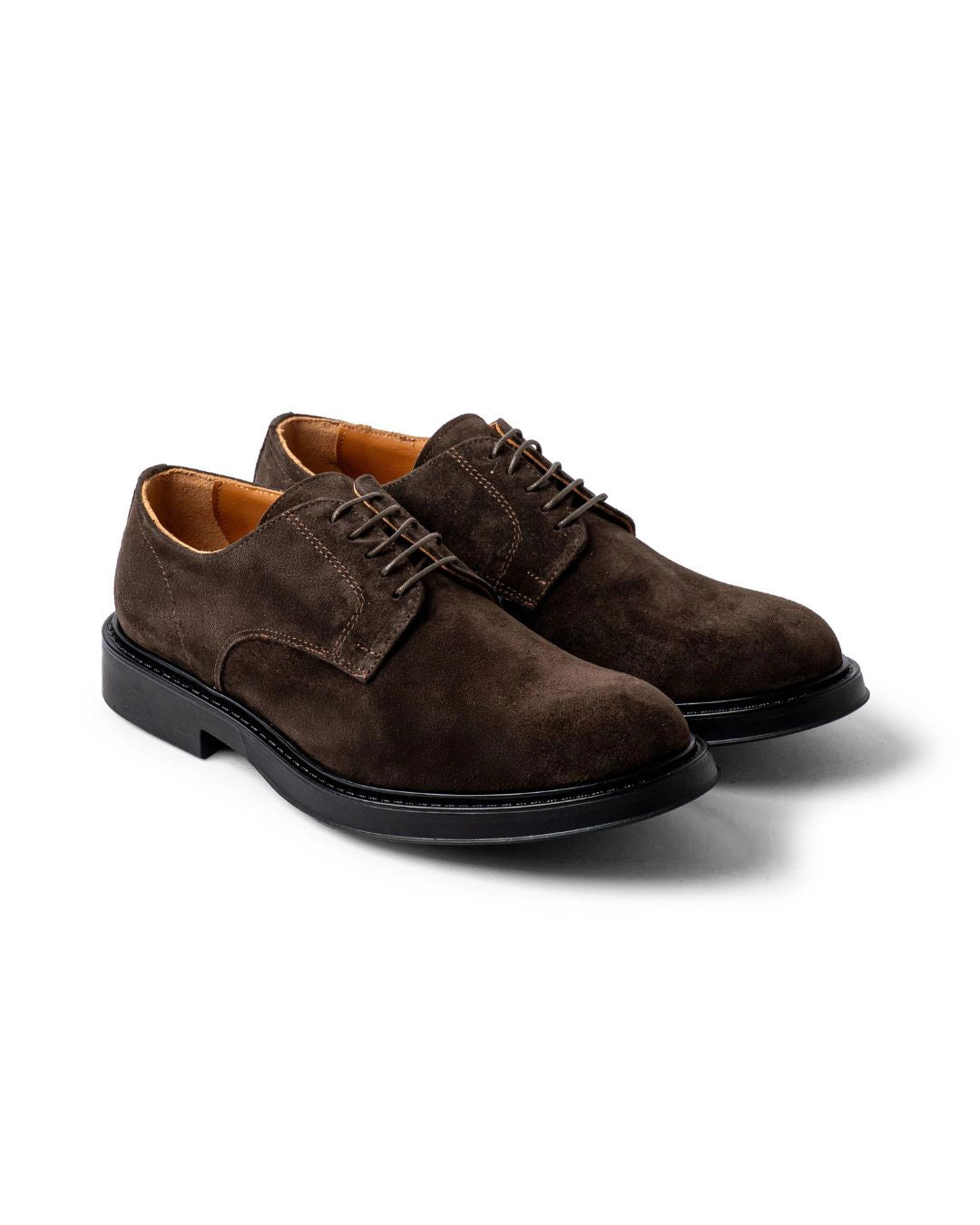 Derby - Chocolate Suede