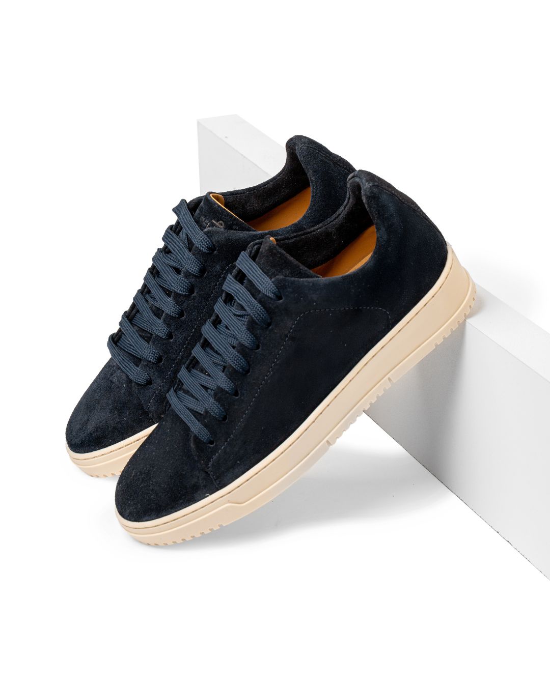 Alex - Navy Blue Suede