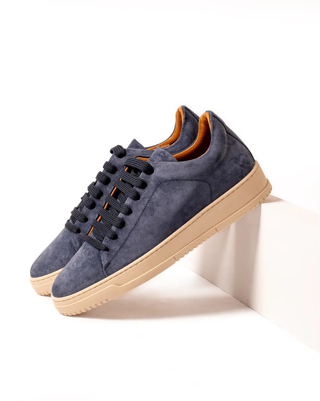 Alex - Navy Blue Suede