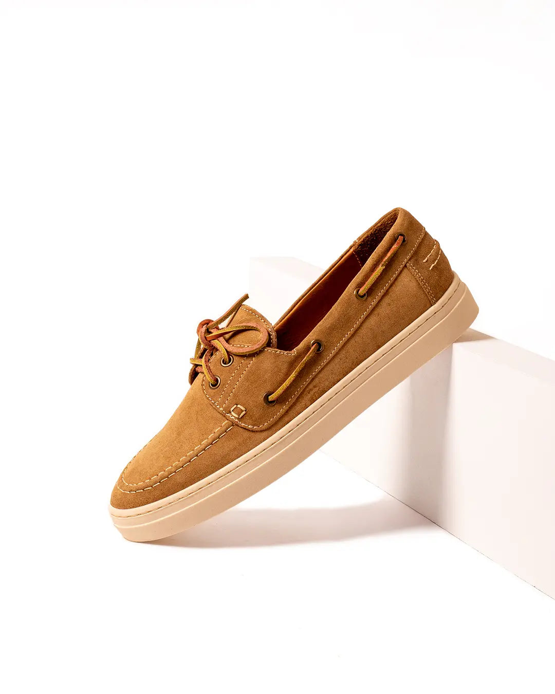 Theo - Camel Suede