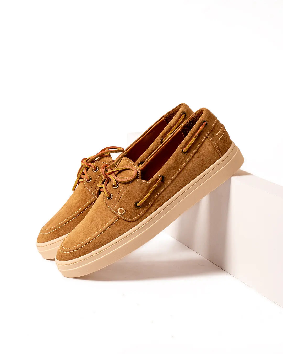 Theo - Camel Suede
