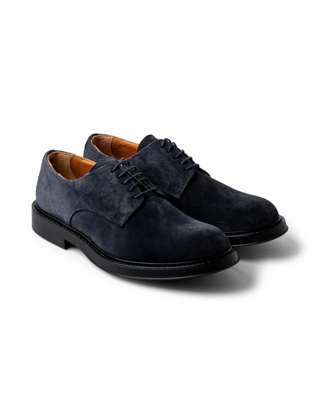 Derby - Denim Suede