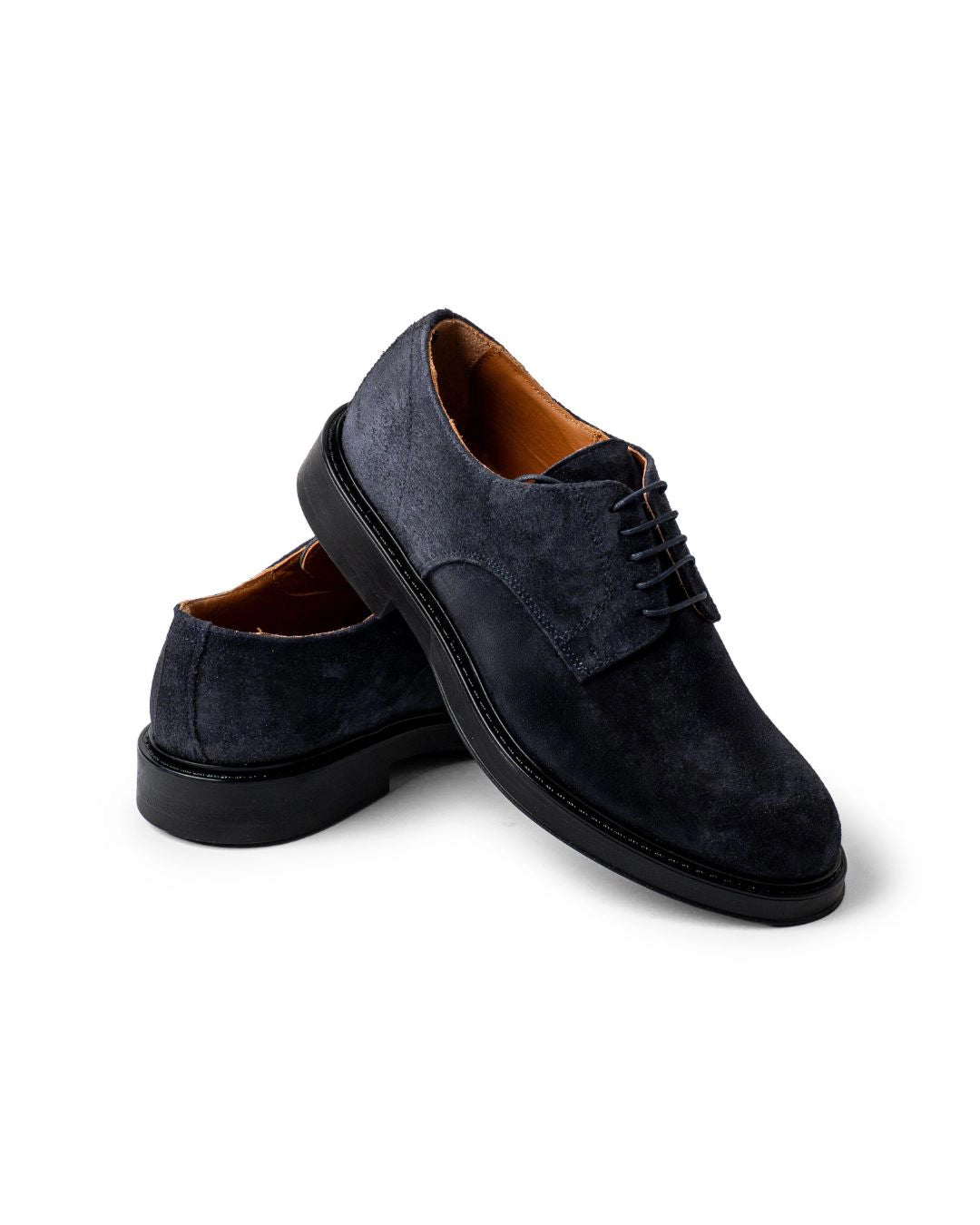 Derby - Denim Suede