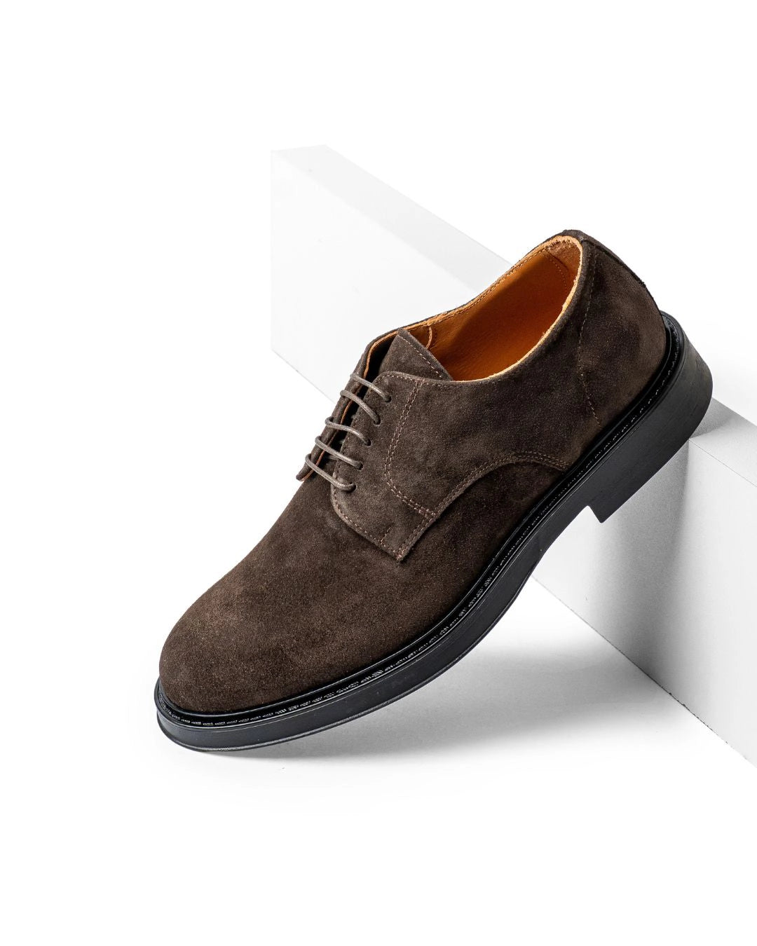 Derby - Chocolate Suede