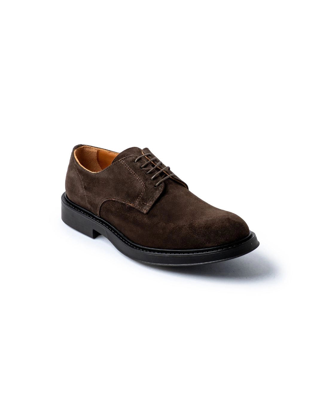 Derby - Chocolate Suede