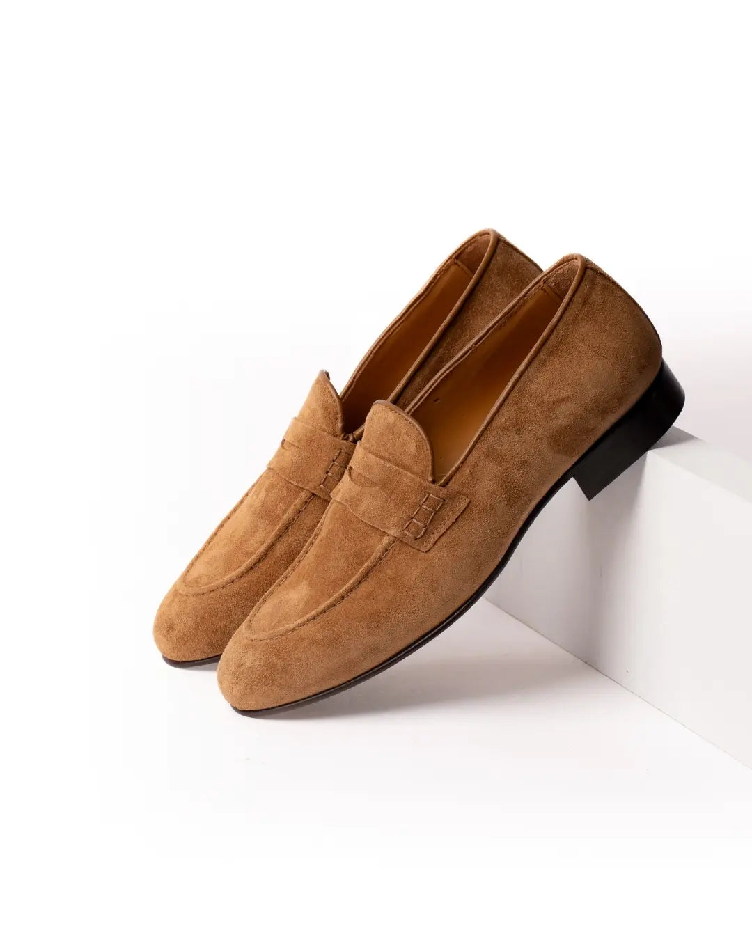 Louis - Camel Suede